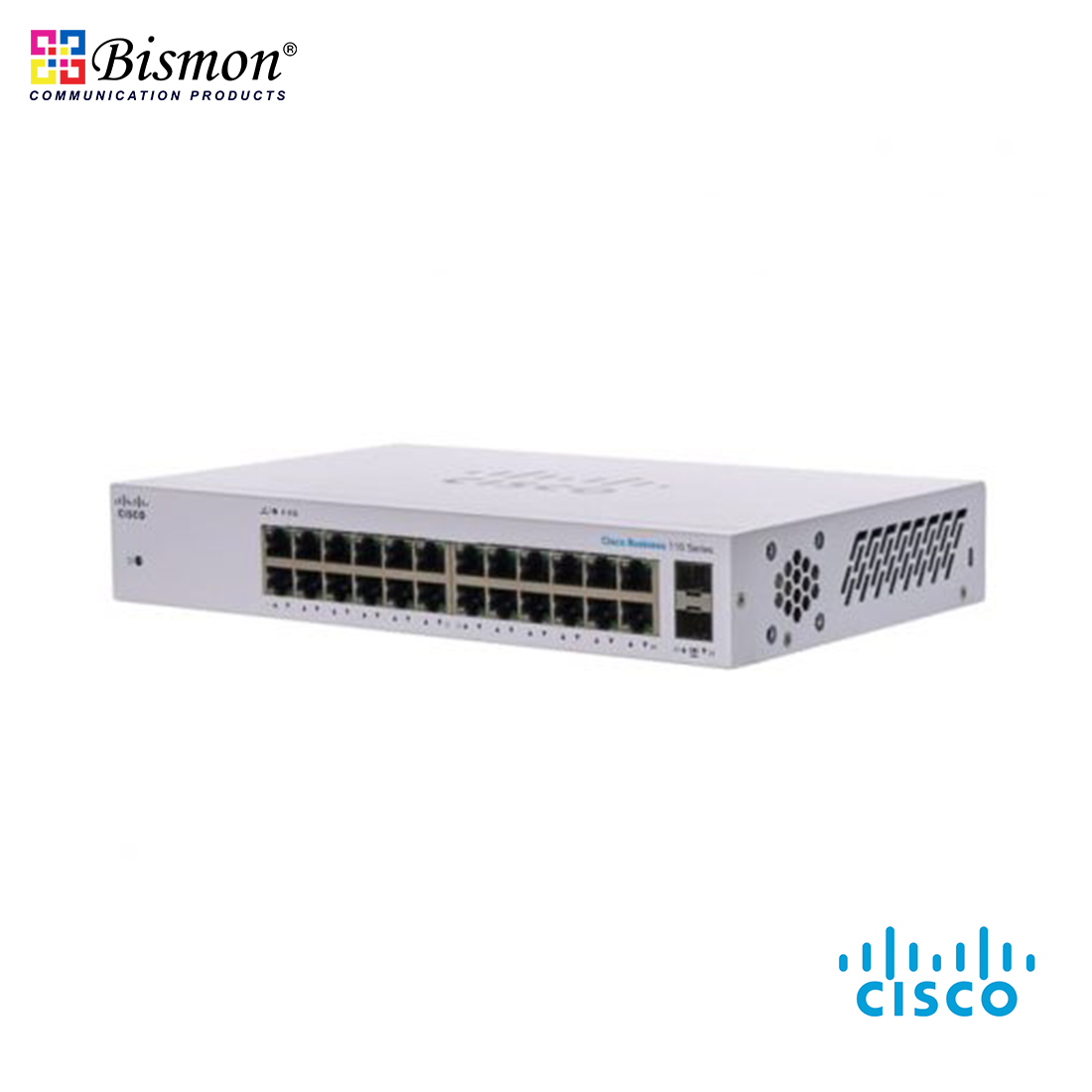 CISCO-CBS110-24T-EU-CISCO-24-Port-Gigabit-2x1G-SFP-Shared-Ethernet-Switch-Hub-un-managed